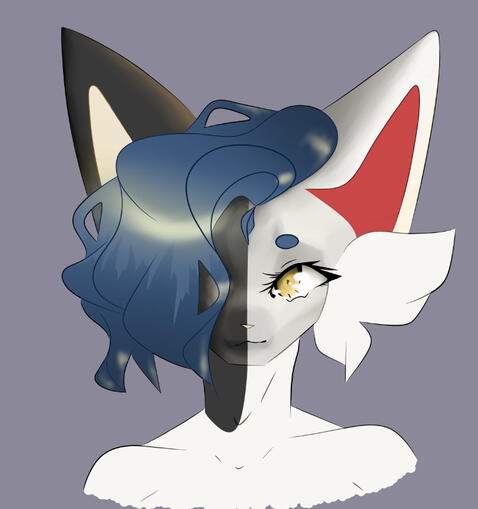 unfinished shaded bust [personal]